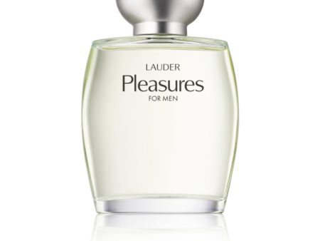 PLEASURES FOR MEN ESTEE LAUDER COLOGNE SPRAY 3.4 OZ For Cheap