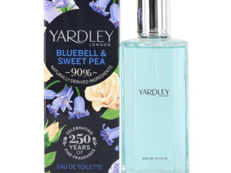 Yardley Bluebell & Sweet Pea by Yardley London Eau De Toilette Spray 4.2 oz for Women For Cheap