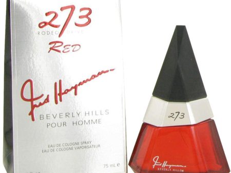 273 Red by Fred Hayman Eau De Cologne Spray 2.5 oz for Men on Sale