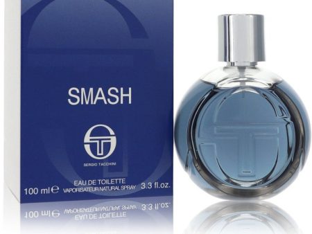 Sergio Tacchini Smash by Sergio Tacchini Eau De Toilette Spray 3.4 oz for Men Online Sale