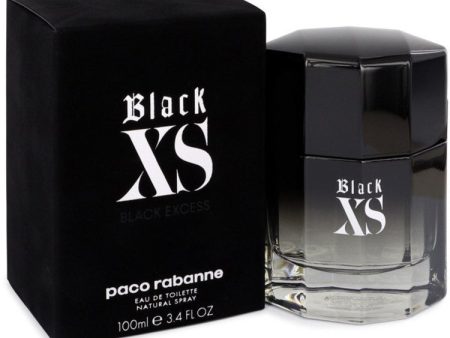 Black XS by Paco Rabanne Eau De Toilette Spray (2018 New Packaging) 3.4 oz for Men Hot on Sale