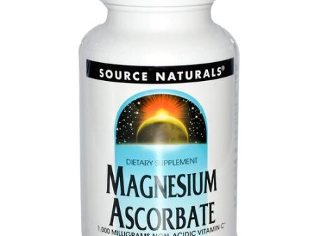 SOURCE NATURALS - Magnesium Ascorbate 1000 mg - 120 Tablets Hot on Sale