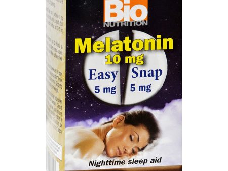 BIO NUTRITION - Melatonin 10 Mg - 60 Tablets Discount