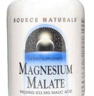 SOURCE NATURALS - Magnesium Malate (1250 mg) - 90 Tablets Cheap