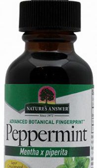 NATURE S ANSWER - Peppermint Leaf Extract - 1 fl. oz. (30 ml) Hot on Sale