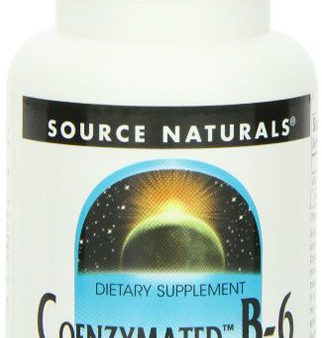 SOURCE NATURALS - Coenzymated B-6 300 mg - 30 Tablets Online Hot Sale